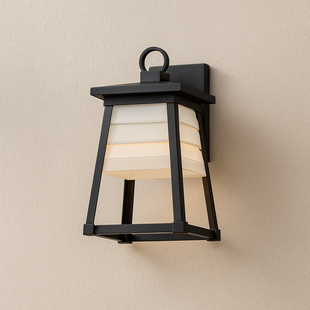 Shutters One Light Outdoor Wall Sconce
