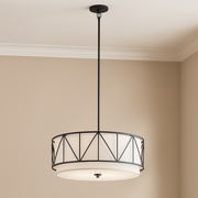 Birkleigh Four Light Pendant