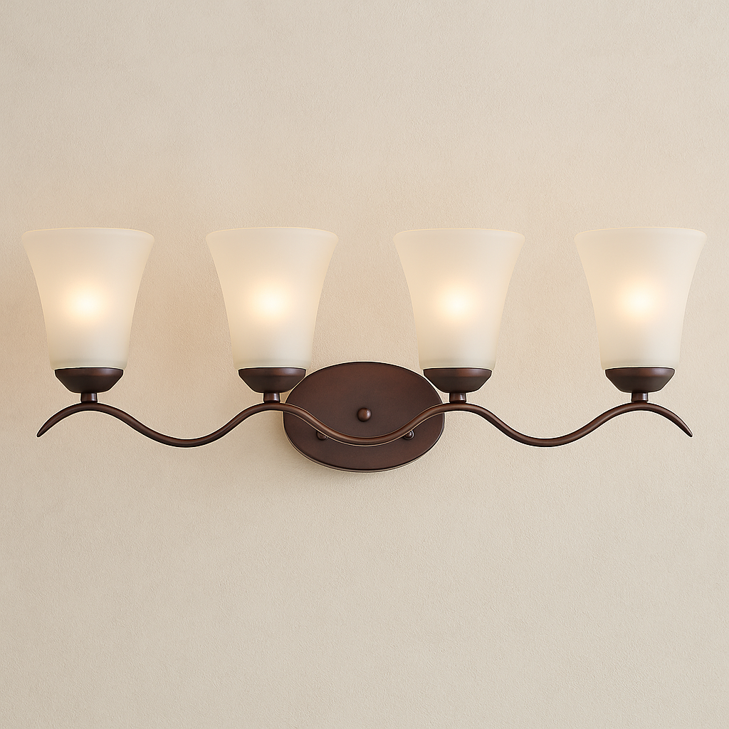Vital Four Light Bath Vanity