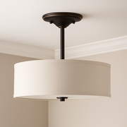 Inspire Two Light Semi-Flush Mount