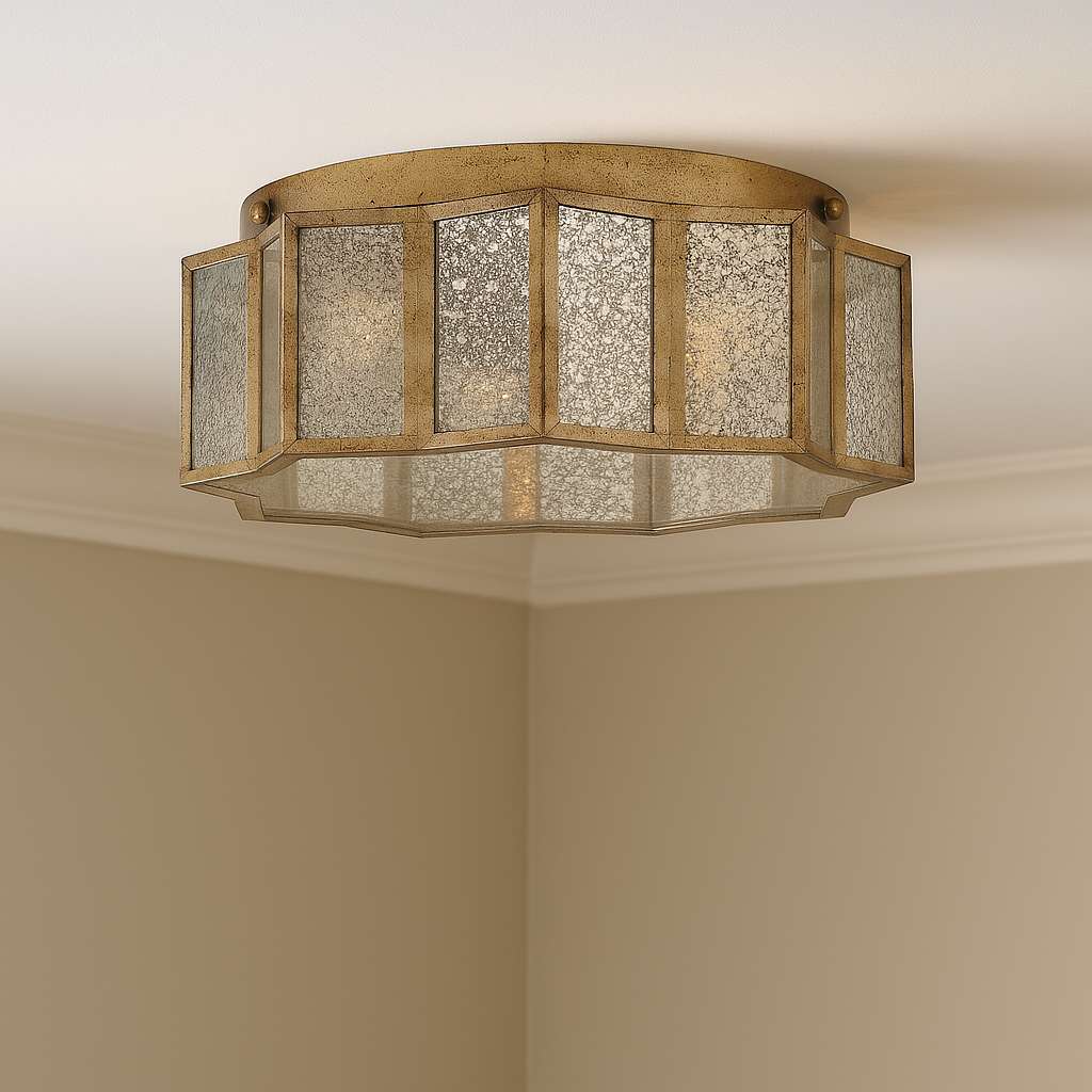 Shrine Three Light Flush Mount