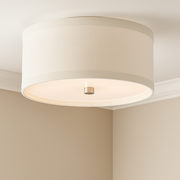Walker Two Light Flush Mount