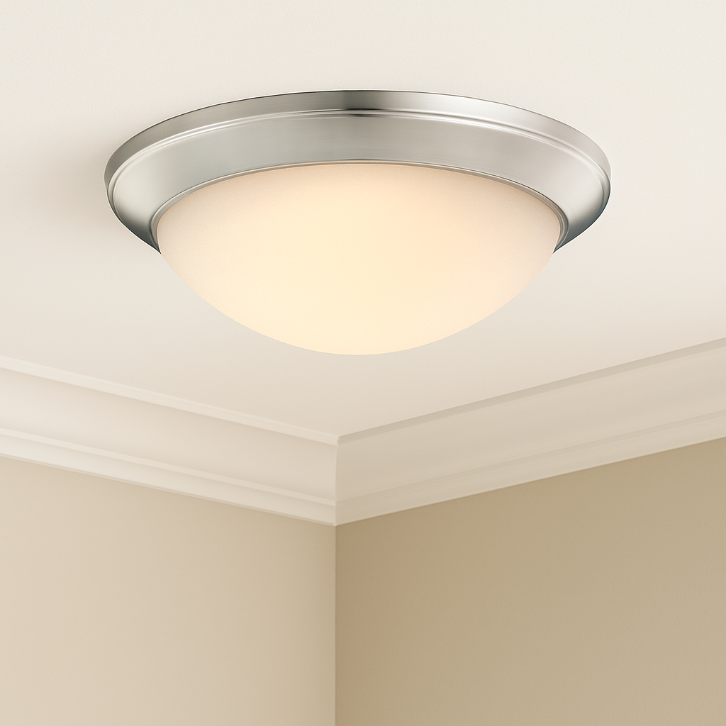 Ceiling Space One Light Flush Mount