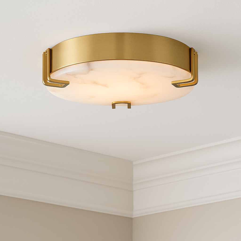 One Light Flush Mount
