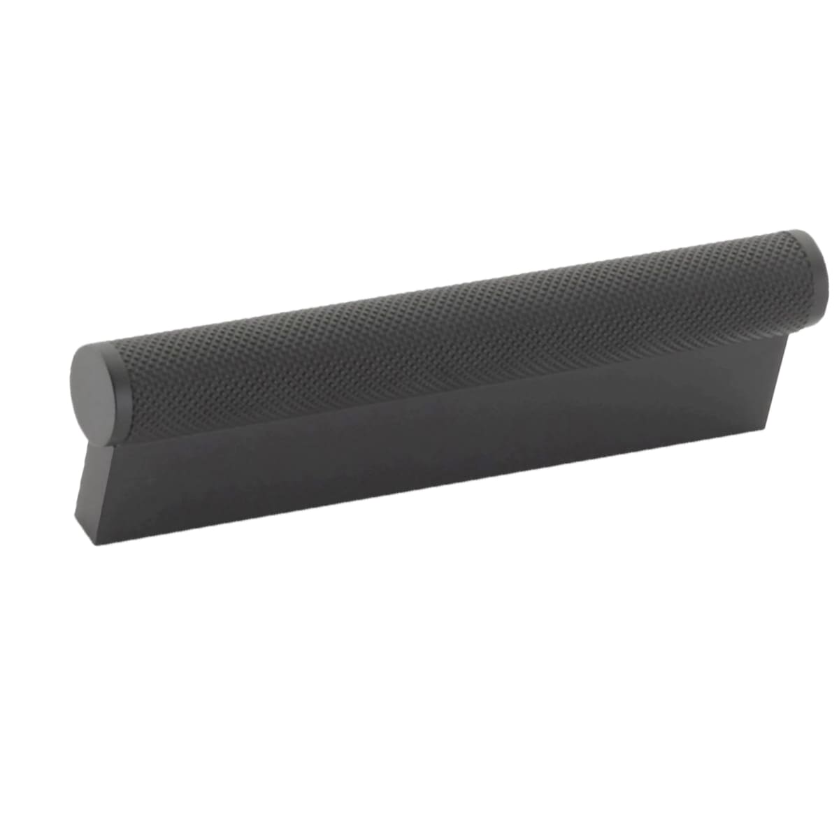 MODO 4" Center to Center Euro Modern Diamond Knurled Solid Bar Pinch Cabinet Handle / Drawer Pull