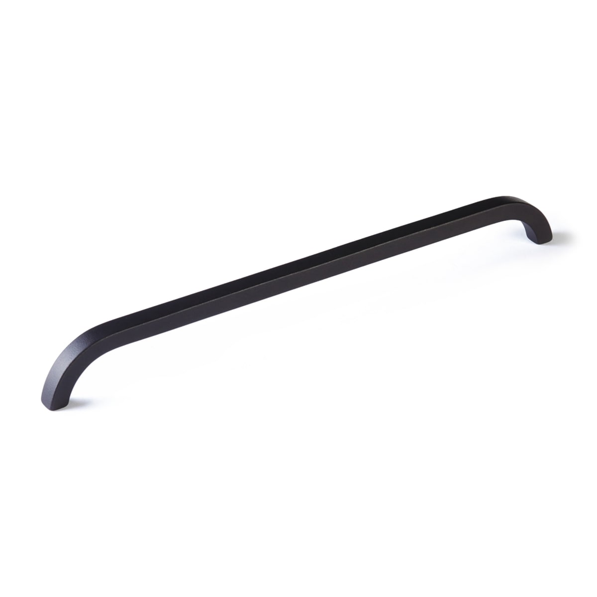 Turno 12" Center to Center Solid Bronze Modern Rustic Square Arch Large Cabinet Handle / Drawer Pull