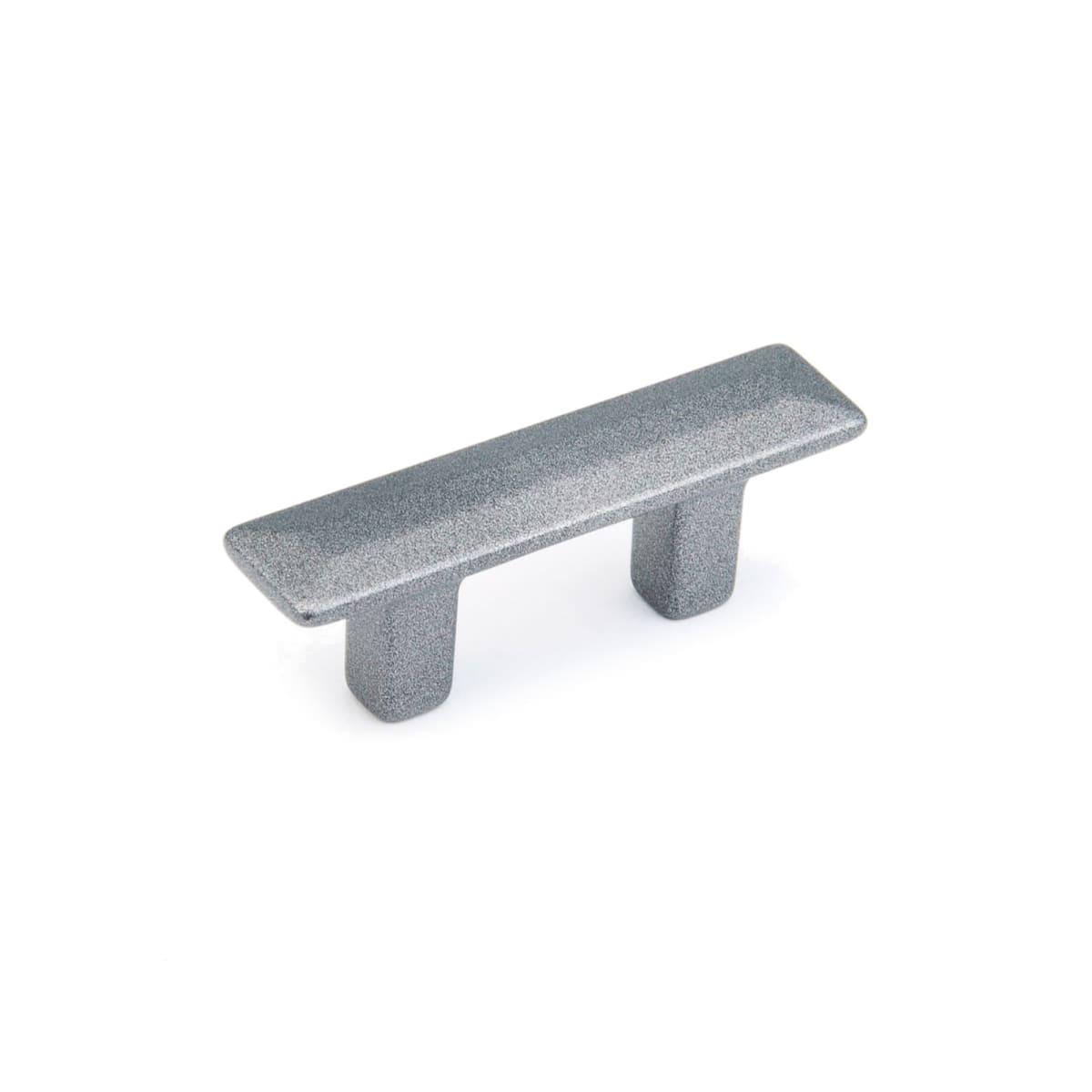 Schaub and Company - 304-MSV - SkyeVale 1-1/4" Center to Center Contemporary Sleek Beveled Cabinet Bar Handle / Drawer Bar Pull - Made in Italy in Milano Silver