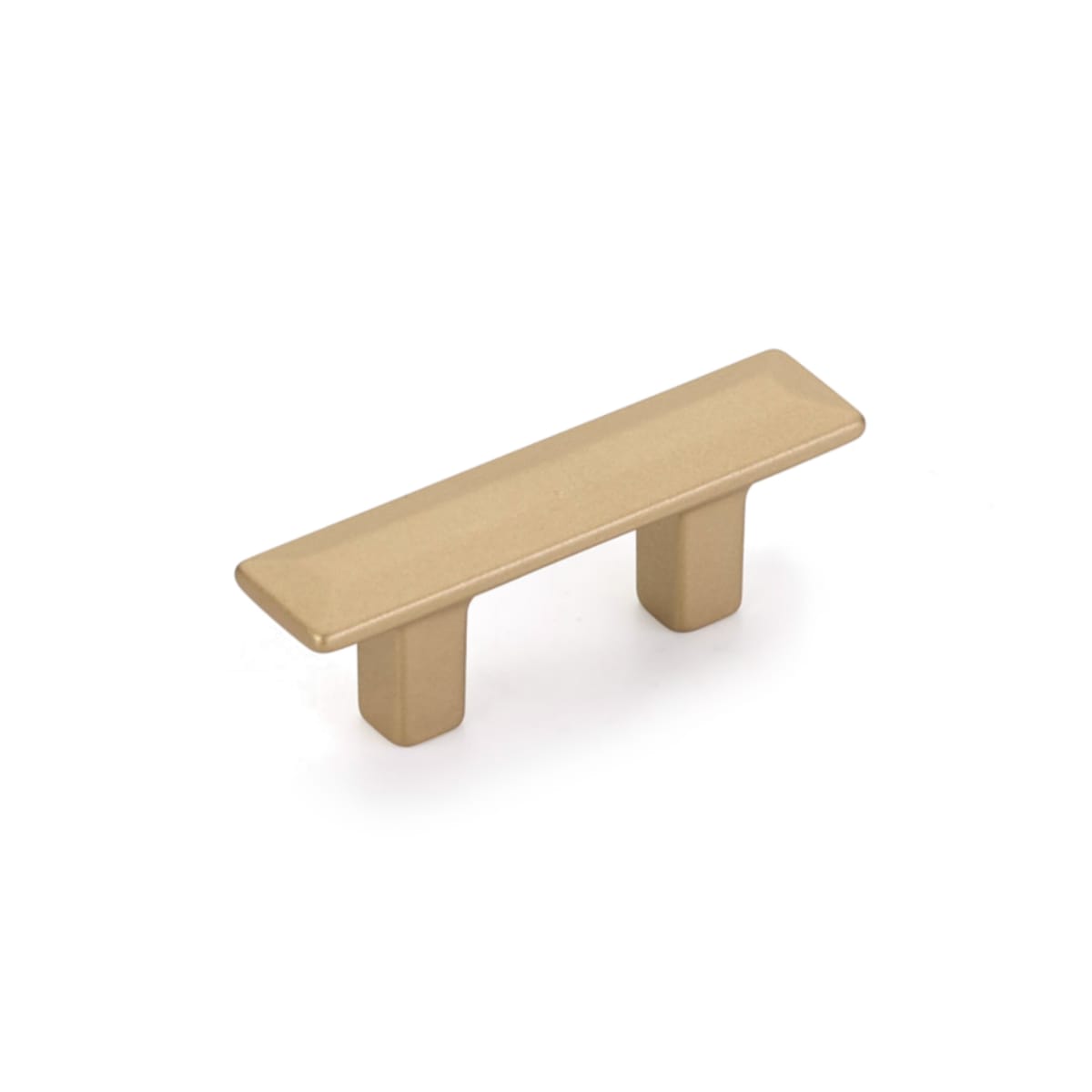 SkyeVale 1-1/4" Center to Center Contemporary Sleek Beveled Cabinet Bar Handle / Drawer Bar Pull - Made in Italy