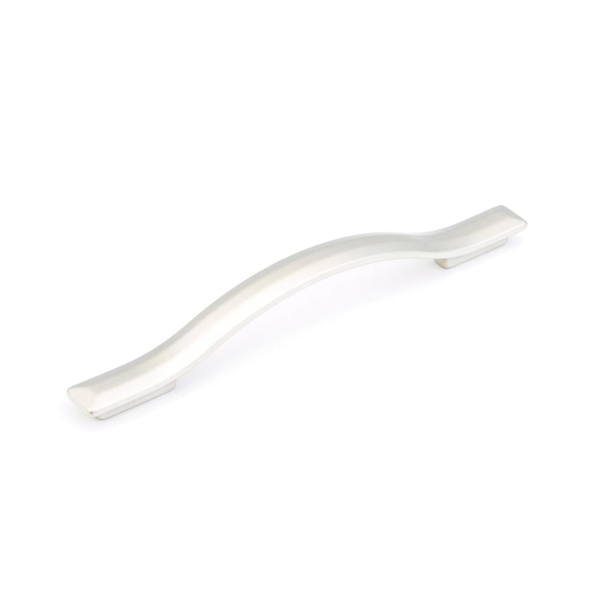 Skyevale 6-5/16" Center to Center Contemporary Sleek Arch Bow Cabinet Handle Pull - Made in Italy
