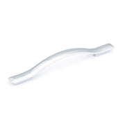 Schaub and Company - 305-26 - Skyevale 6-5/16" Center to Center Contemporary Sleek Arch Bow Cabinet Handle Pull - Made in Italy in Chrome