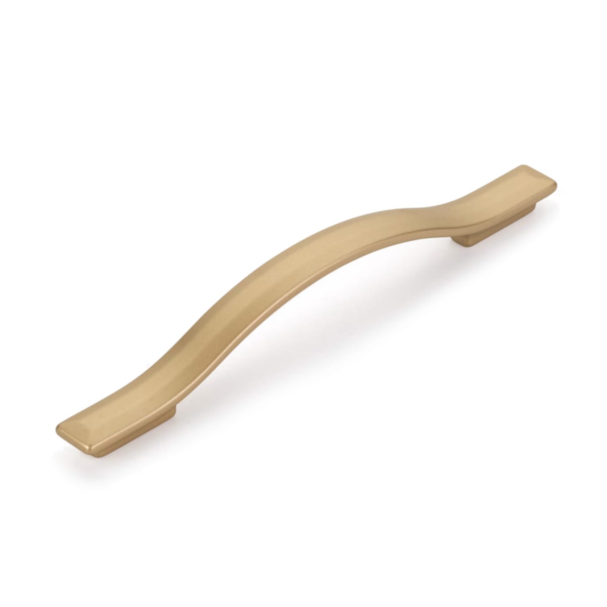 Skyevale 6-5/16" Center to Center Contemporary Sleek Arch Bow Cabinet Handle Pull - Made in Italy
