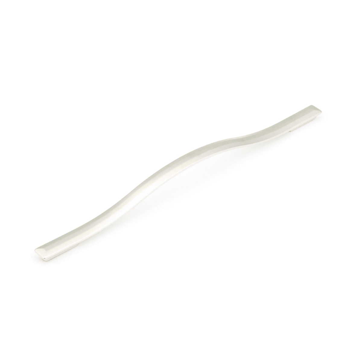 Schaub and Company - 306-15 - Skyevale 12-5/8" Center to Center Contemporary Designer Arch Bow Large Cabinet Handle Pull - Made in Italy in Satin Nickel