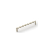 Schaub and Company - 788-8-PWB - Vinci 8" Center to Center Rustic Contemporary Solid Bronze Cabinet Handle Pull - Made in Italy in Polished White Bronze