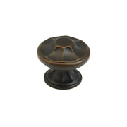 Schaub and Company - 876-ABZ-10PACK - Empire Pack of (10) 1-3/8" Classic Faceted Mushroom Cabinet Knobs / Drawer Knobs in Ancient Bronze