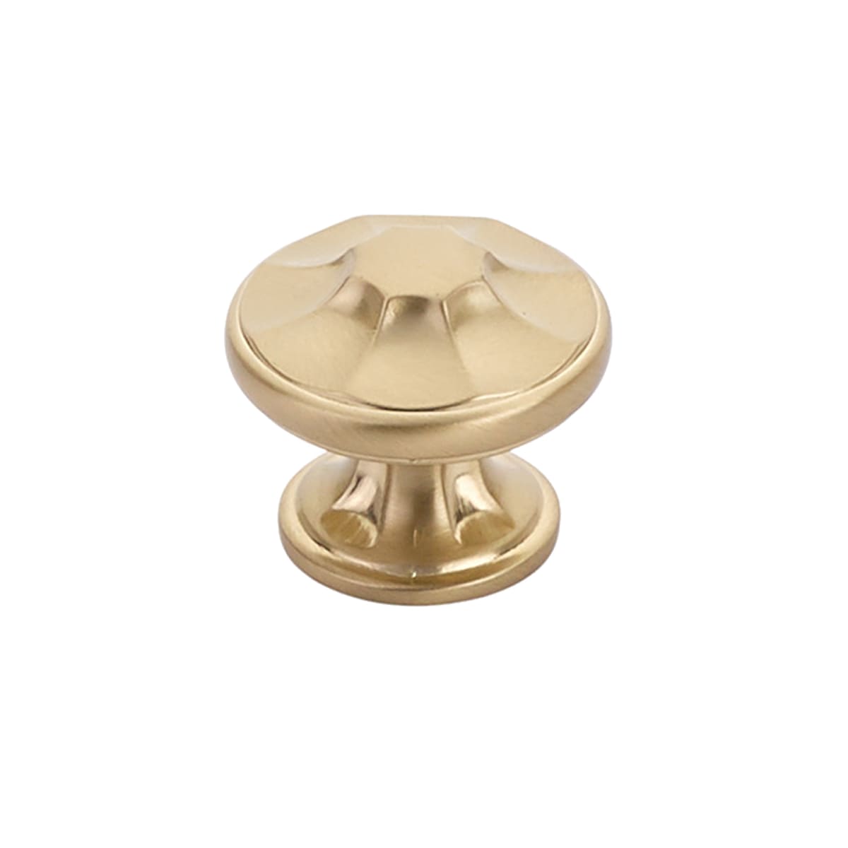 Empire 1-3/8" Decorative Round Fluted Cabinet Knob / Drawer Knob