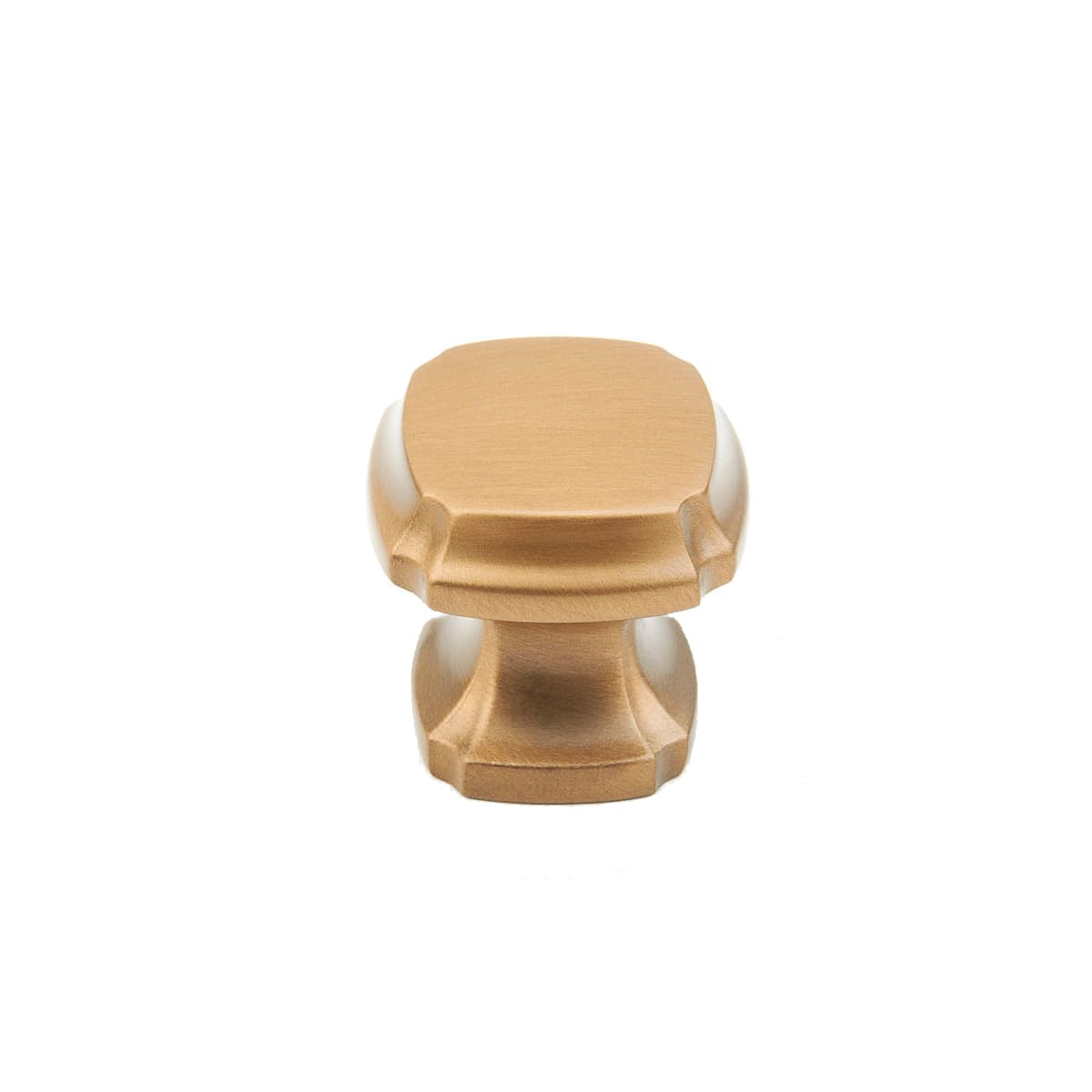 Empire Pack of (10) 1-1/4" Classical Traditional Square Cabinet Knobs / Drawer Knobs