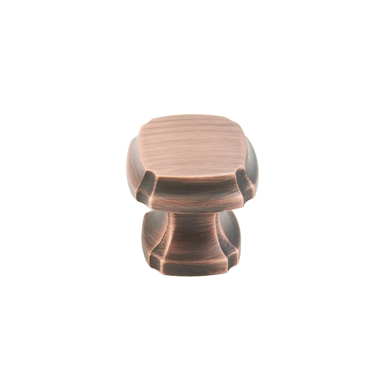 Schaub and Company - 882-EBZ-10PACK - Empire Pack of (10) 1-1/4" Classical Traditional Square Cabinet Knobs / Drawer Knobs in Empire Bronze