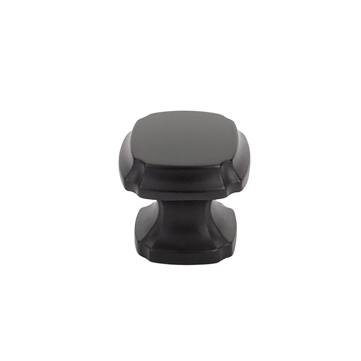 Empire 1-3/8" Traditional Scalloped Edge Square Cabinet Knob / Drawer Knob