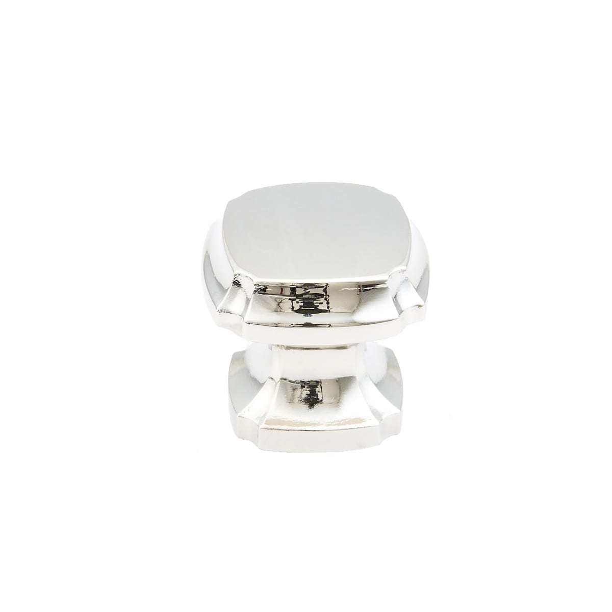 Empire 1-3/8" Traditional Scalloped Edge Square Cabinet Knob / Drawer Knob