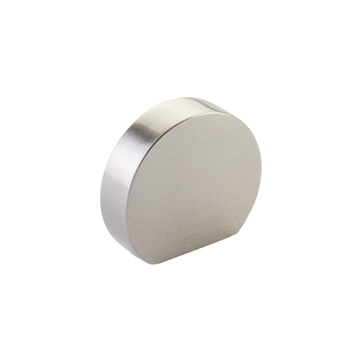 Schaub and Company - 10040-BN - Cafe Modern 1" Disc Luxury Cabinet Knob / Drawer Knob - Solid Brass in Brushed Nickel