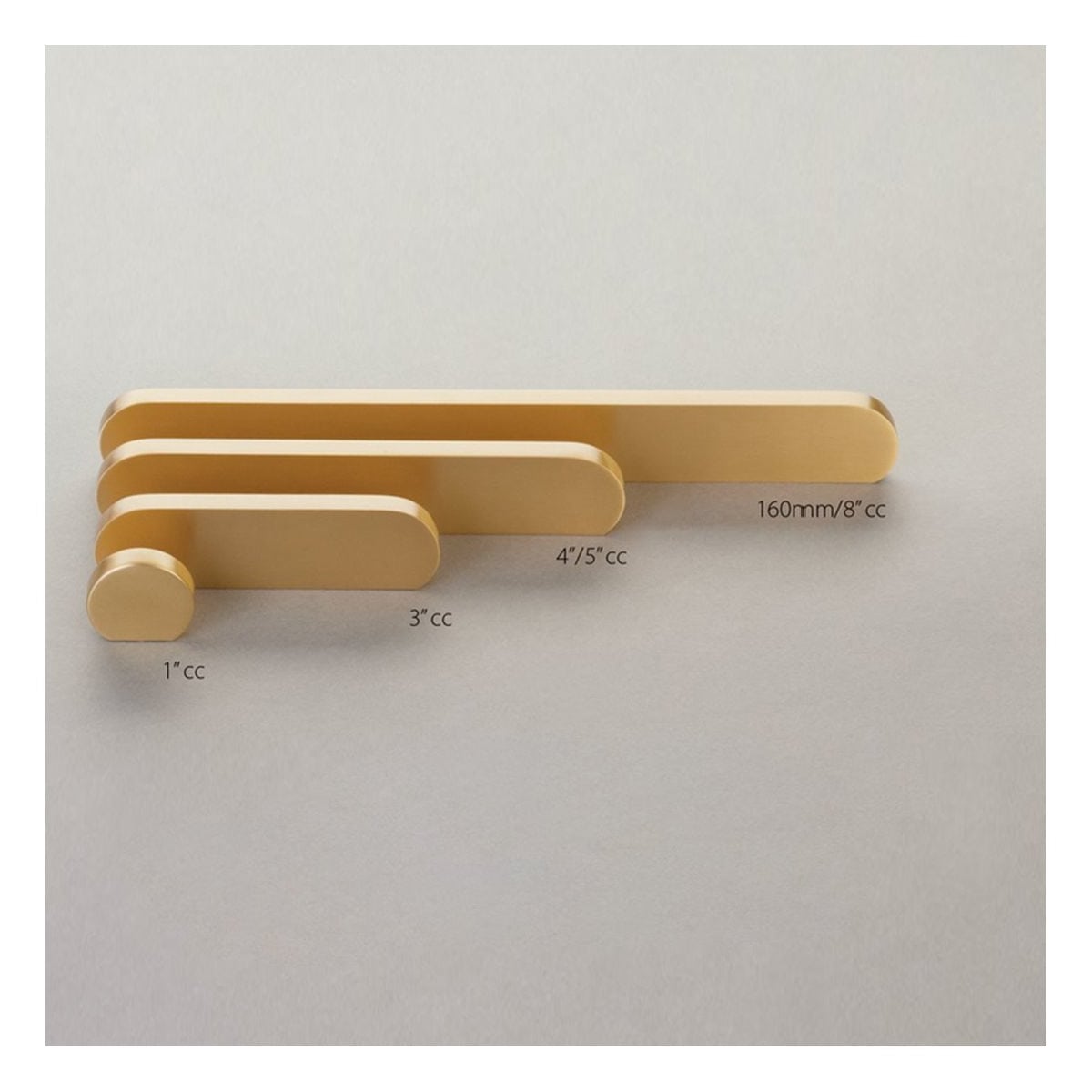 Schaub and Company - 10041-PN - Cafe Modern 3" Center to Center Oval Pill Cabinet Pull / Drawer Pull - Solid Brass in Polish Nickel