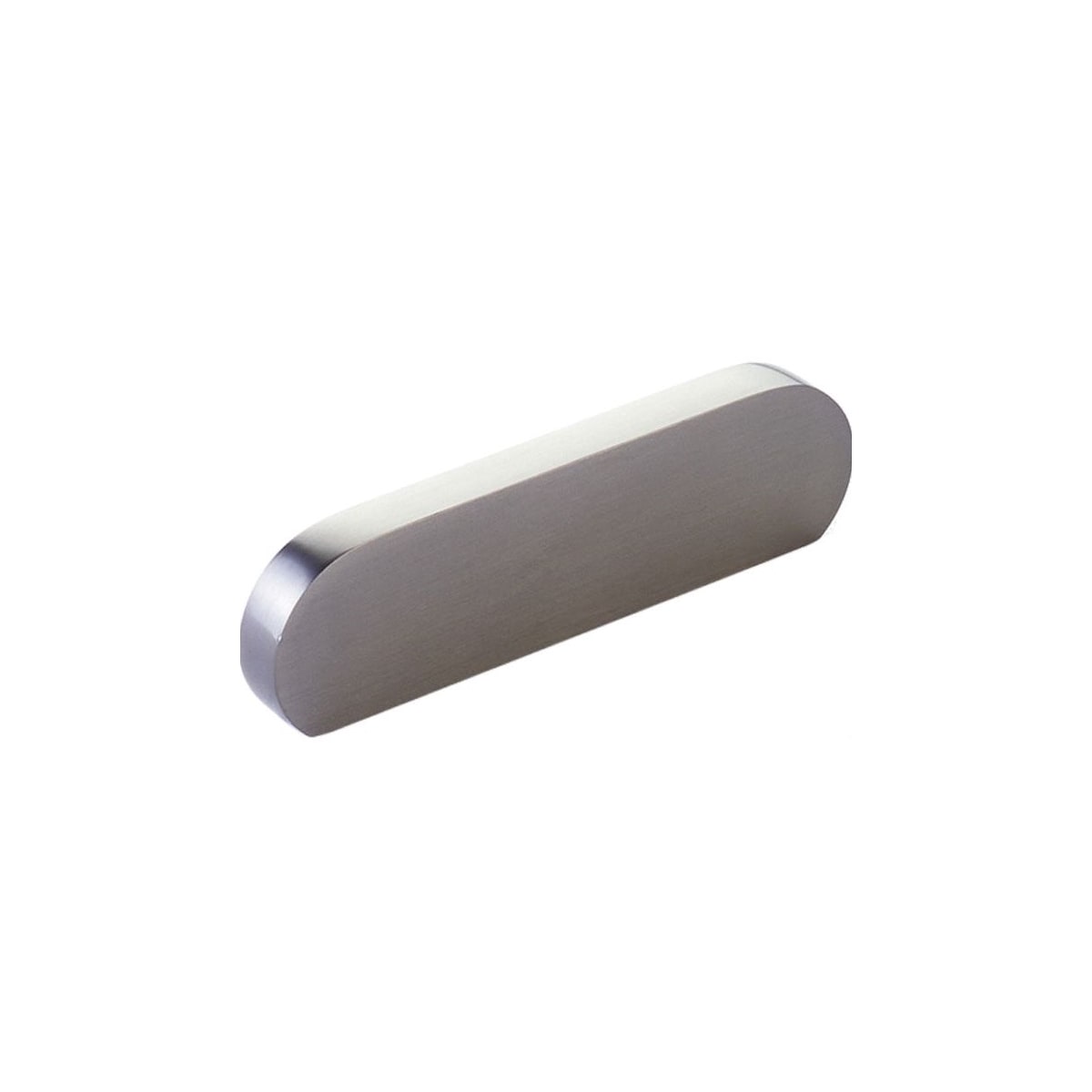 Cafe Modern 3" Center to Center Oval Pill Cabinet Pull / Drawer Pull - Solid Brass