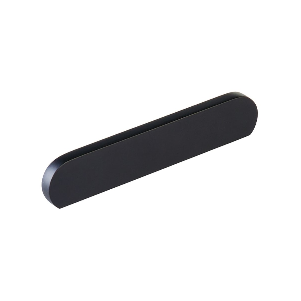 Cafe Modern 4" or 5" Center to Center Oval Pill Cabinet Pull / Drawer Pull - Solid Brass