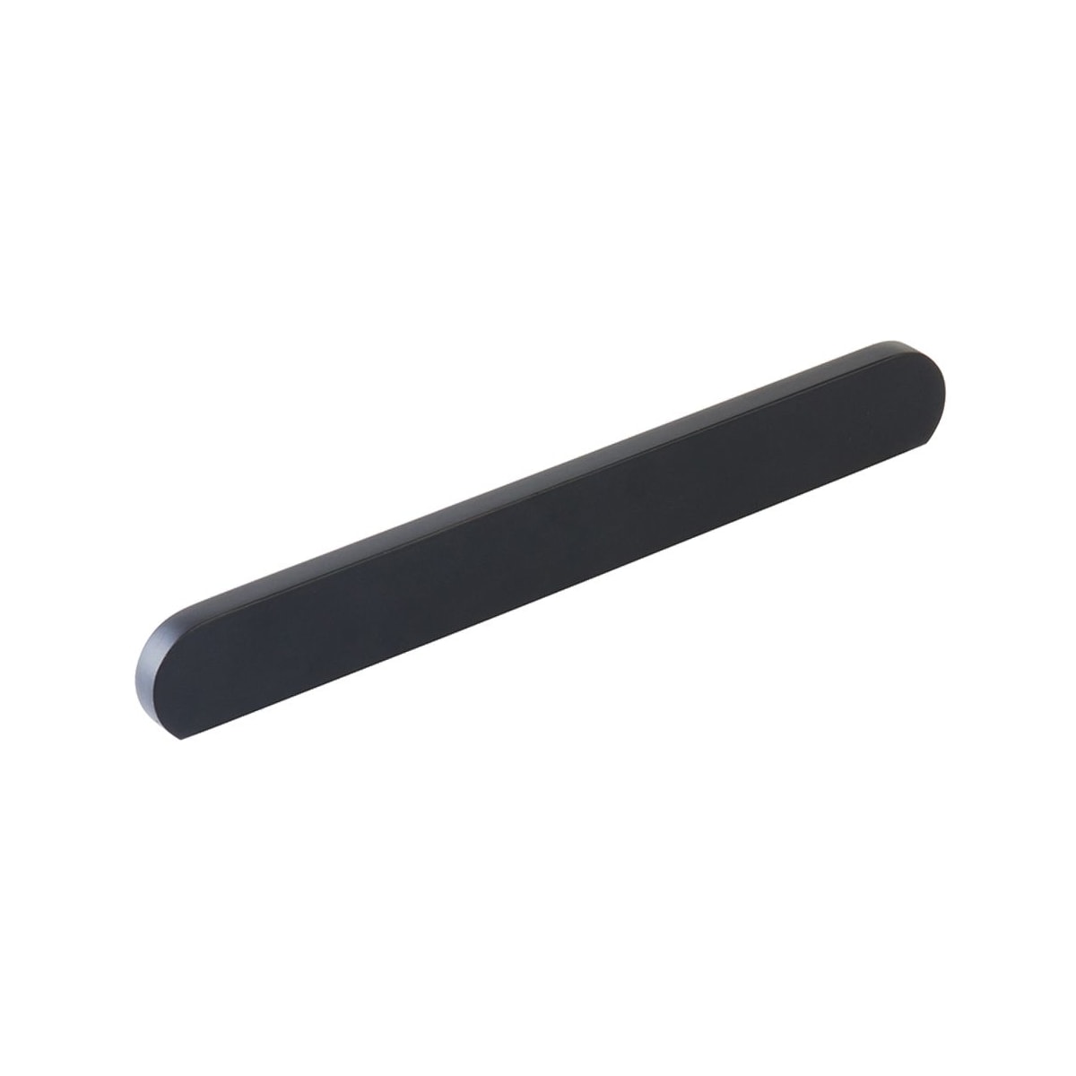 Cafe Modern 6-5/16" or 8" Center to Center Oval Pill Cabinet Pull / Drawer Pull - Solid Brass