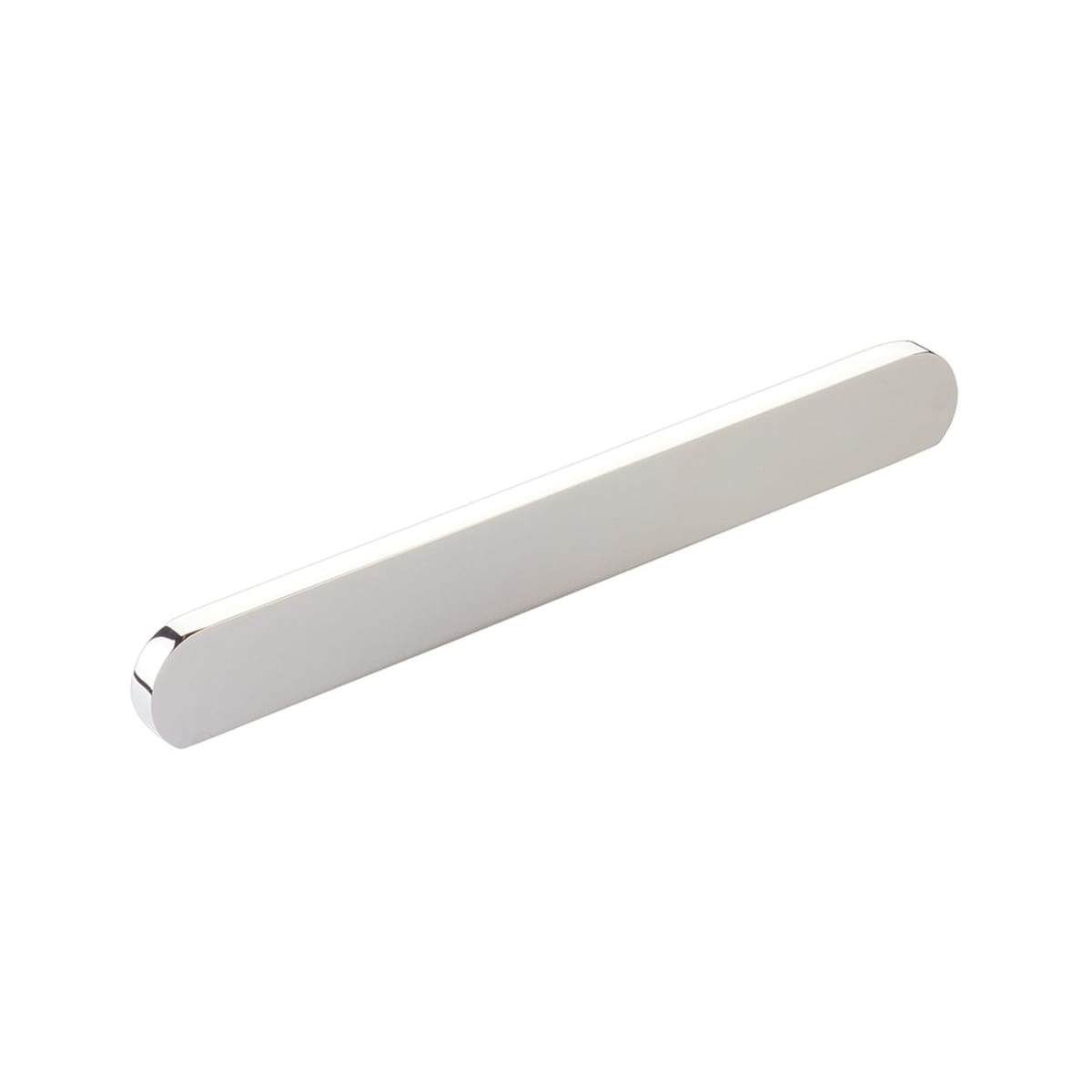 Cafe Modern 6-5/16" or 8" Center to Center Oval Pill Cabinet Pull / Drawer Pull - Solid Brass