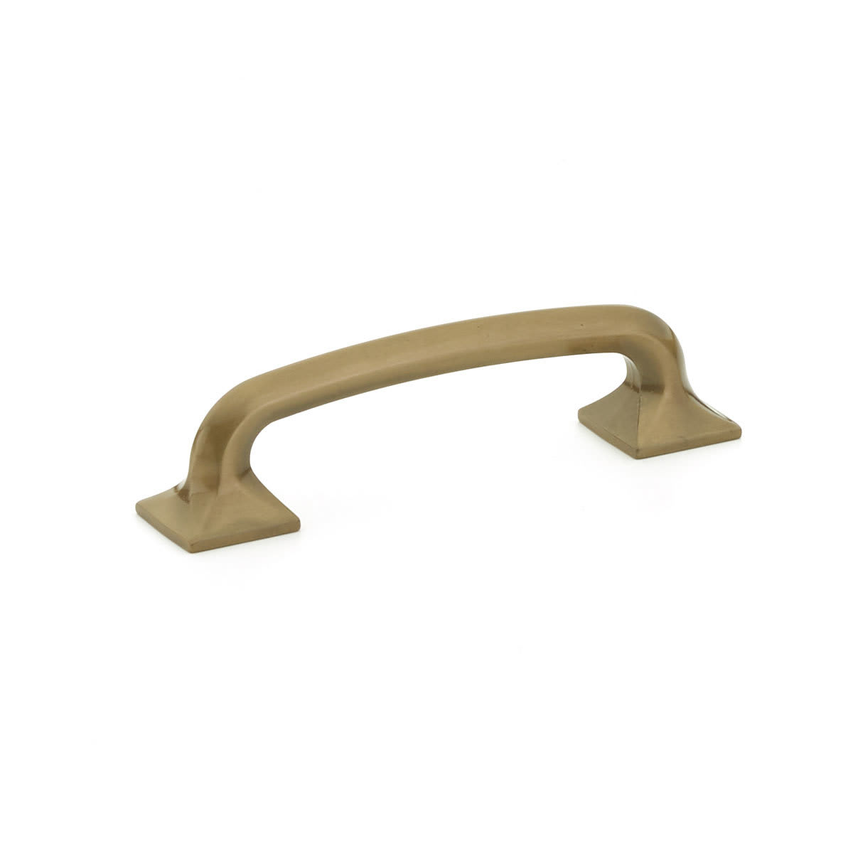 Schaub and Company - 206-BBZ - Northport 4" Center to Center Contemporary Rounded Handle Cabinet Pull in Brushed Bronze