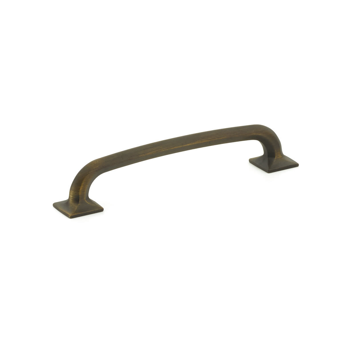 Schaub and Company - 207-ABZ - Northport 6" Center to Center Contemporary Nautical Style Cabinet Handle / Drawer Pull in Ancient Bronze