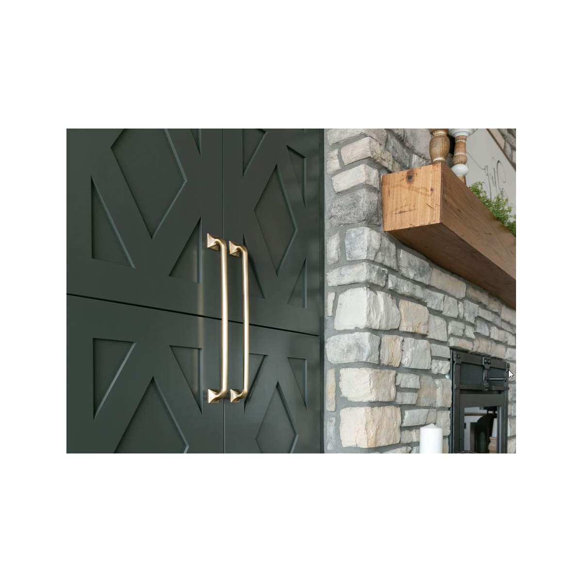 Schaub and Company - 207-BBZ - Northport 6" Center to Center Contemporary Nautical Style Cabinet Handle / Drawer Pull in Brushed Bronze