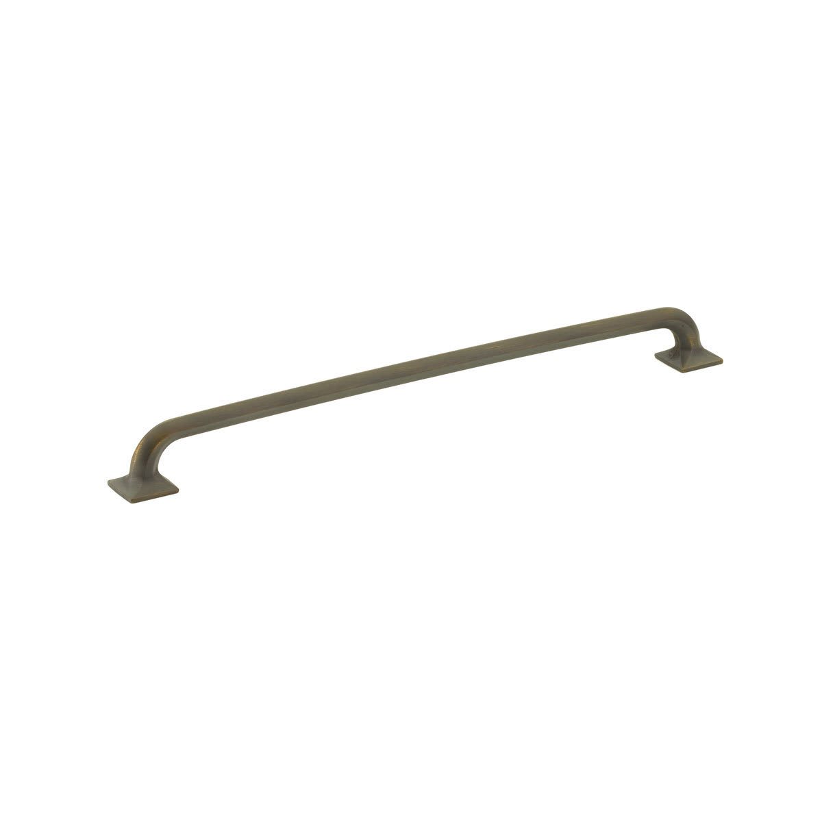 Schaub and Company - 209-ABZ - Northport 12" Center to Center Contemporary Industrial Nautical Large Cabinet Handle / Drawer Pull in Ancient Bronze