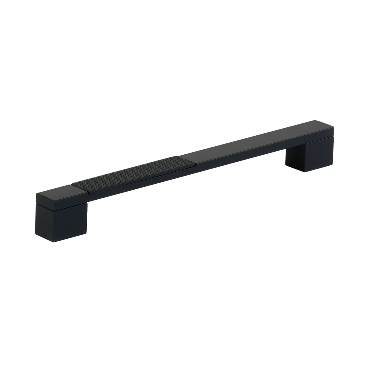 Urbano 8" Center to Center Urban Modern Split Texture Diamond Knurled Bold Cabinet Handle / Drawer Pull