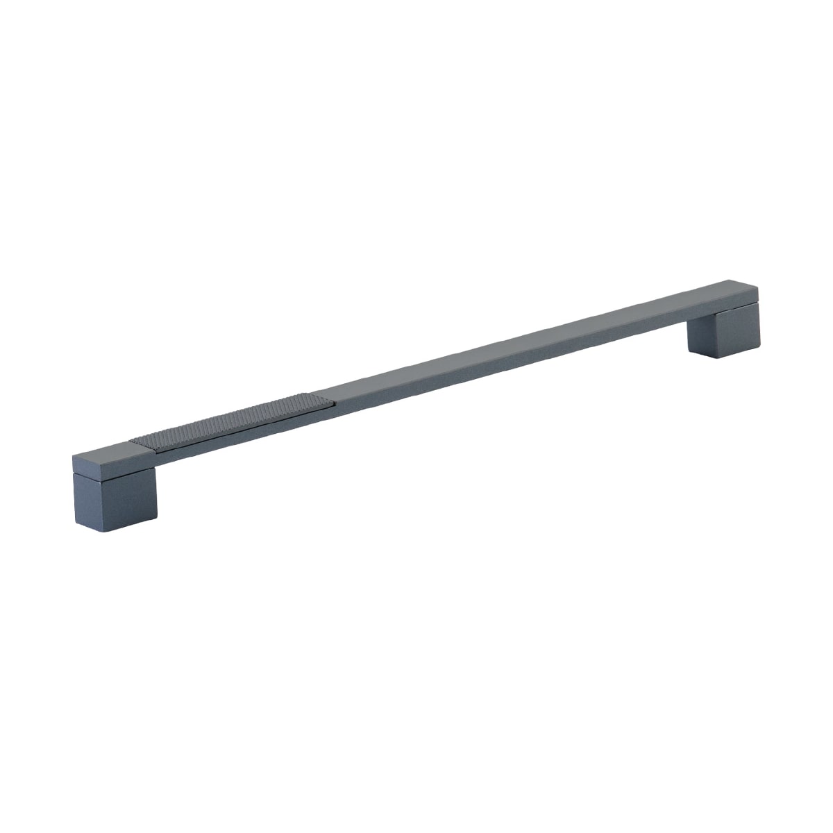 Urbano 12" Center to Center Urban Modern Split Texture Diamond Knurled Large Oversized Cabinet Handle / Drawer Pull