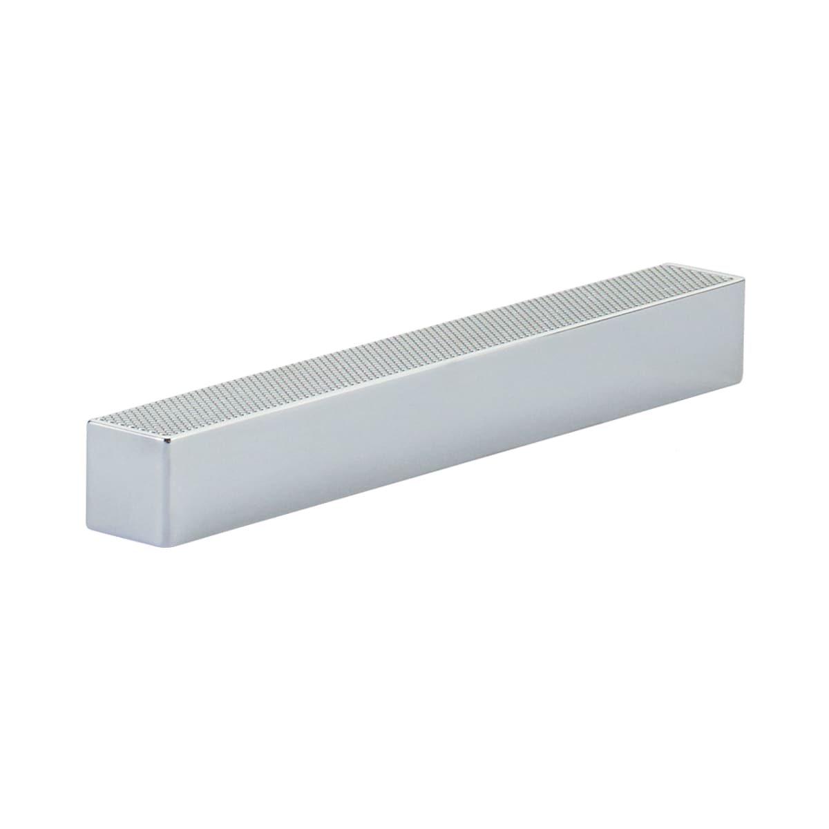 Urbano 5-5/8" Center to Center Urban Modern Split Texture Diamond Knurled Square Cabinet Cup Pull / Drawer Cup Pull