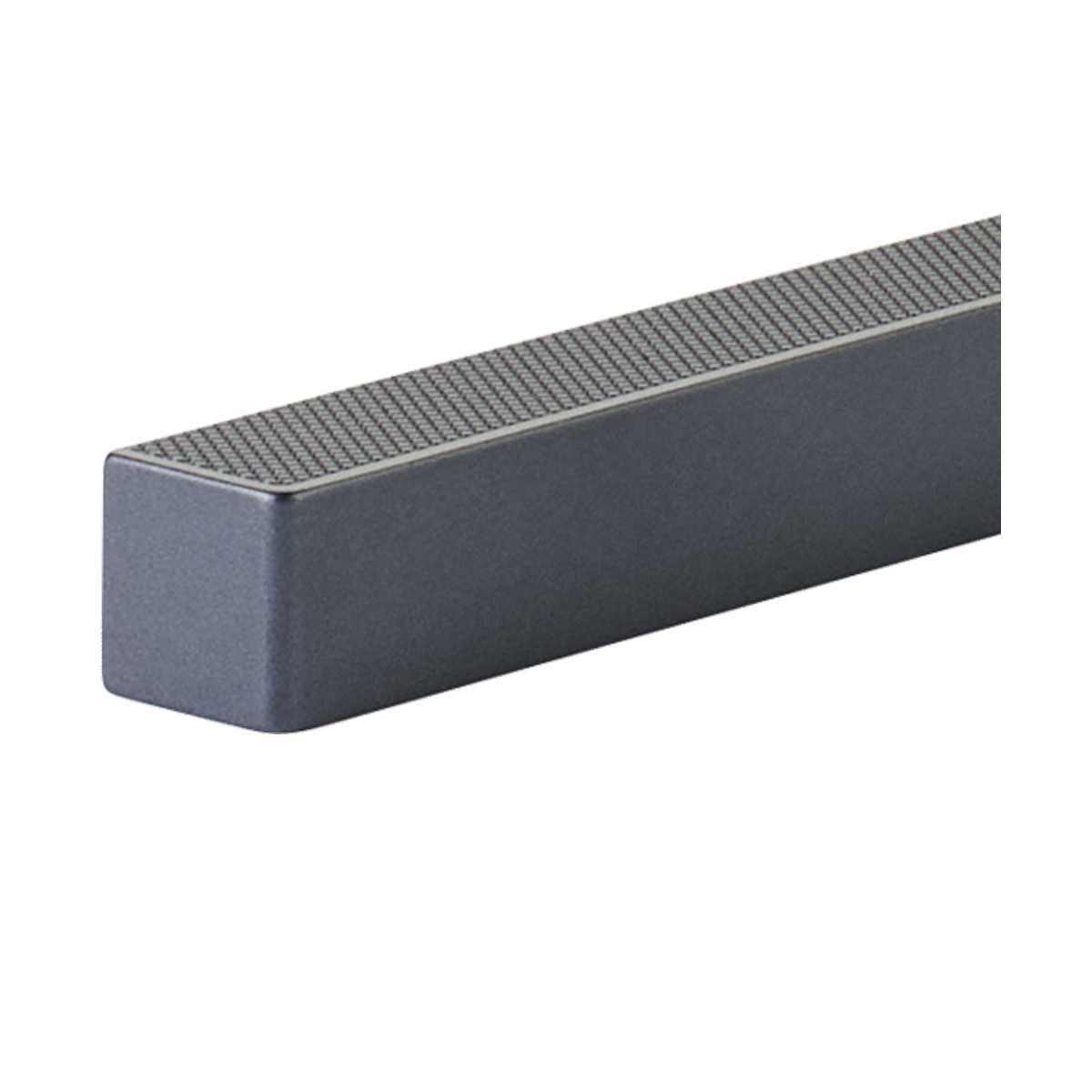 Schaub and Company - 211007-SSB - Urbano 5-5/8" Center to Center Urban Modern Split Texture Diamond Knurled Square Cabinet Cup Pull / Drawer Cup Pull in Signature Satin Brass