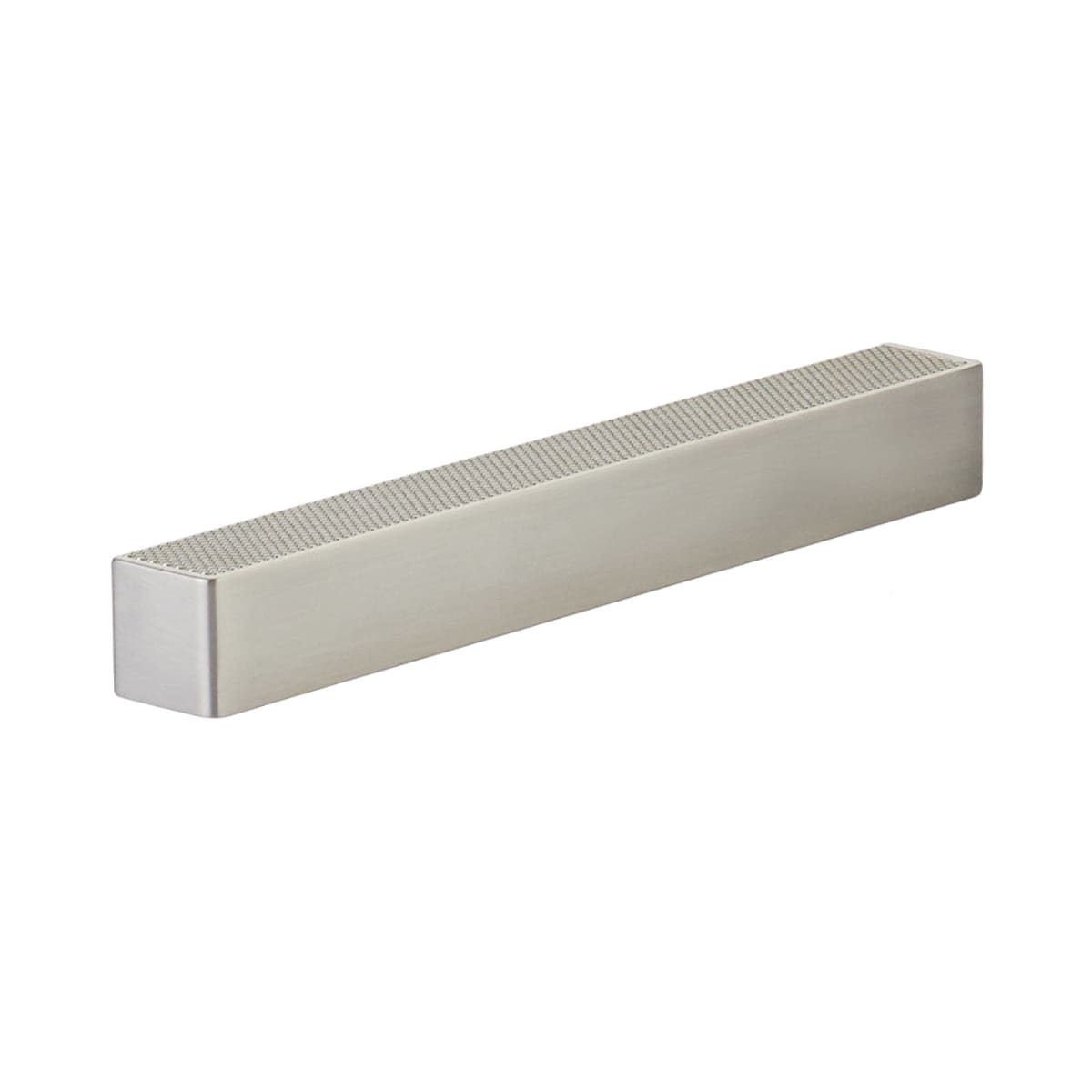 Urbano 5-5/8" Center to Center Urban Modern Split Texture Diamond Knurled Square Cabinet Cup Pull / Drawer Cup Pull