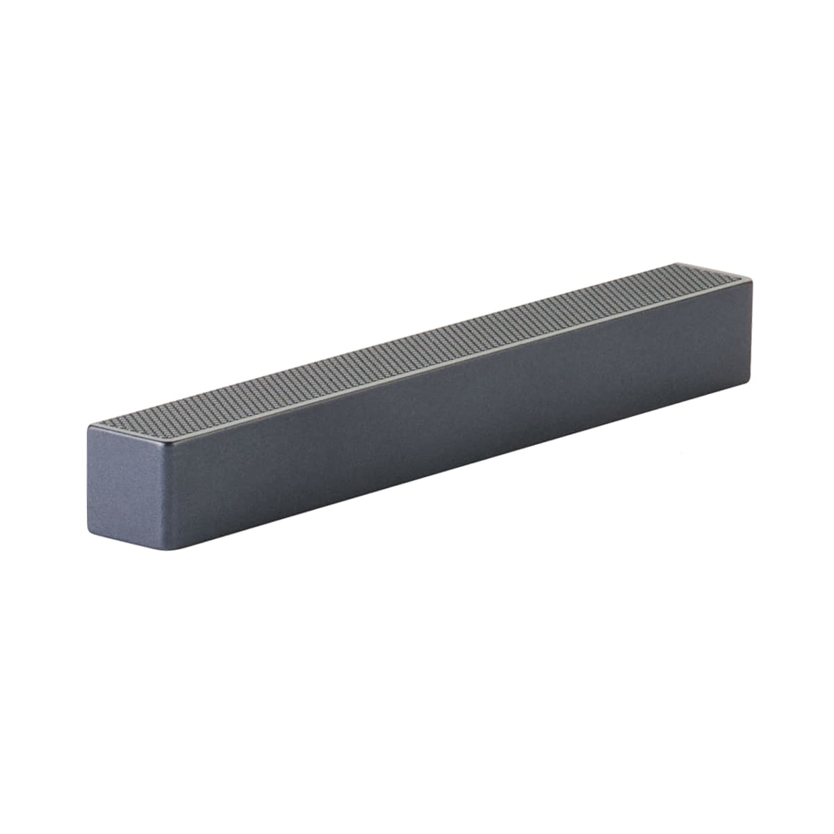 Urbano 5-5/8" Center to Center Urban Modern Split Texture Diamond Knurled Square Cabinet Cup Pull / Drawer Cup Pull