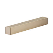 Schaub and Company - 211007-SSB - Urbano 5-5/8" Center to Center Urban Modern Split Texture Diamond Knurled Square Cabinet Cup Pull / Drawer Cup Pull in Signature Satin Brass