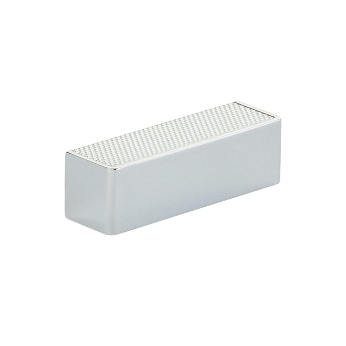 Urbano 1-7/8" Center to Center Urban Modern Split Texture Diamond Knurled Block Square Cabinet Cup Pull / Drawer Cup Pull