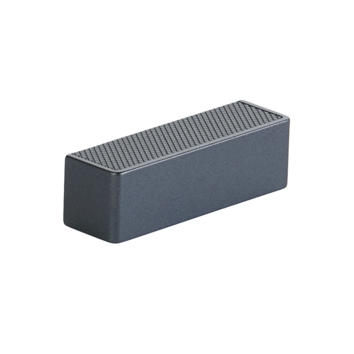 Urbano 1-7/8" Center to Center Urban Modern Split Texture Diamond Knurled Block Square Cabinet Cup Pull / Drawer Cup Pull