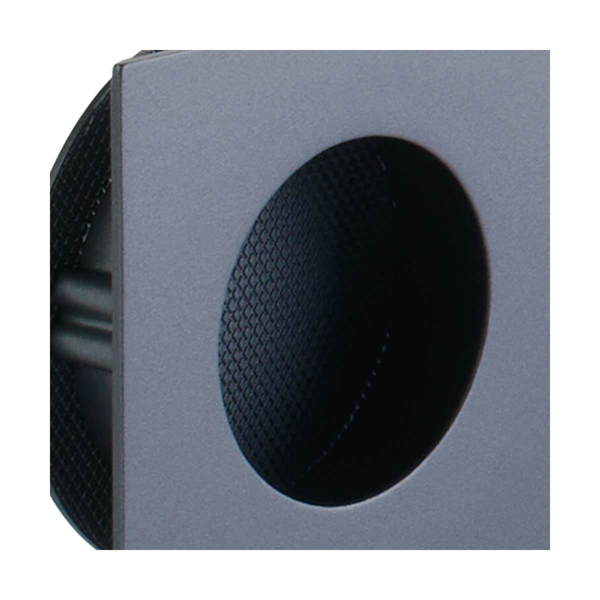 Schaub and Company - 211009-MB - Urbano 2-1/4" Center to Center Urban Modern Recessed Flush Cabinet Pull / Drawer Pull in Matte Black