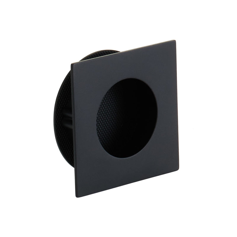 Schaub and Company - 211009-MB - Urbano 2-1/4" Center to Center Urban Modern Recessed Flush Cabinet Pull / Drawer Pull in Matte Black