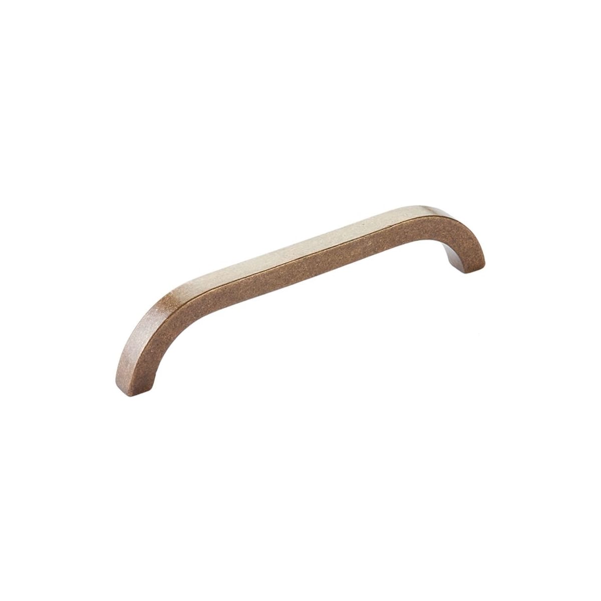 Turno 6" Center to Center Solid Bronze Modern Rustic Arch Cabinet Handle / Drawer Handle