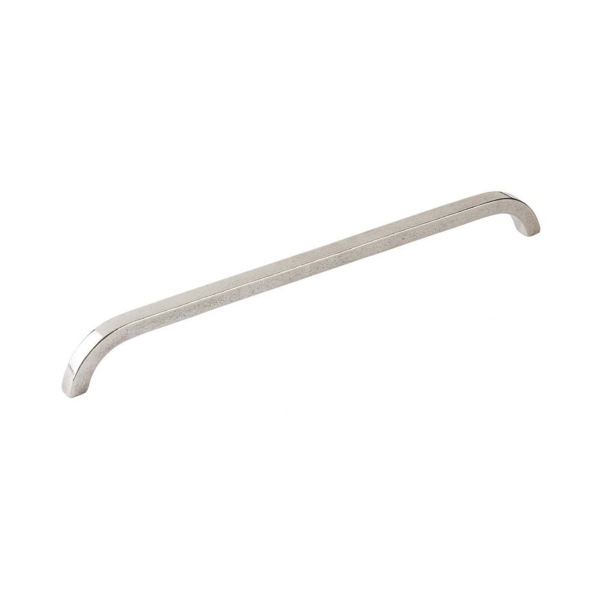 Turno 12" Center to Center Solid Bronze Modern Rustic Square Arch Large Cabinet Handle / Drawer Pull