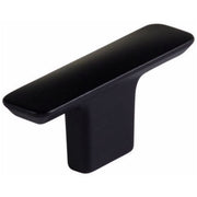 Suave 2" Wide "T" Bar Smooth Curve Cabinet Bar Knob / Drawer Bar Knob