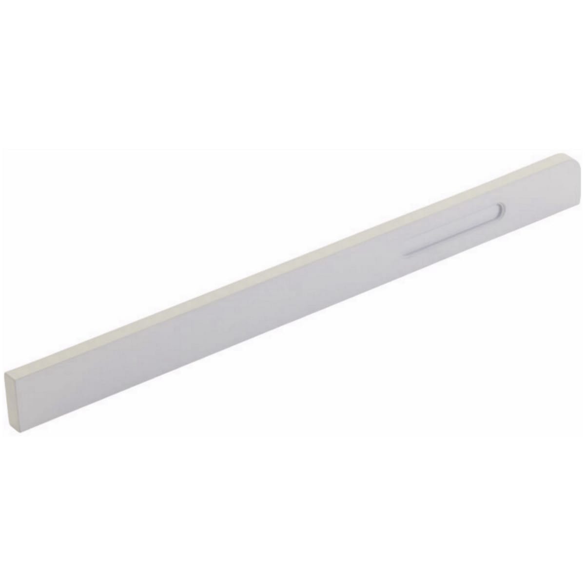 Suave 11-7/8" Center to Center Modern Linear Flush Oversized Cabinet Handle / Drawer Pull