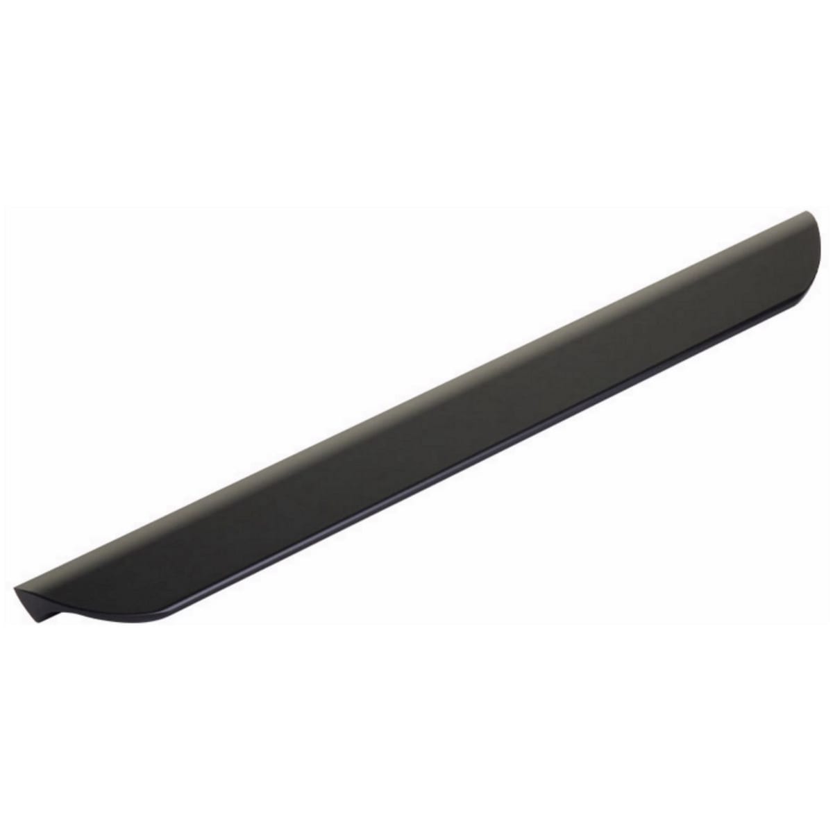 Schaub and Company - 211041-MB - Suave 12-5/8" Center to Center Modern Large Oversized Cabinet Cup Handle / Drawer Cup Pull in Matte Black