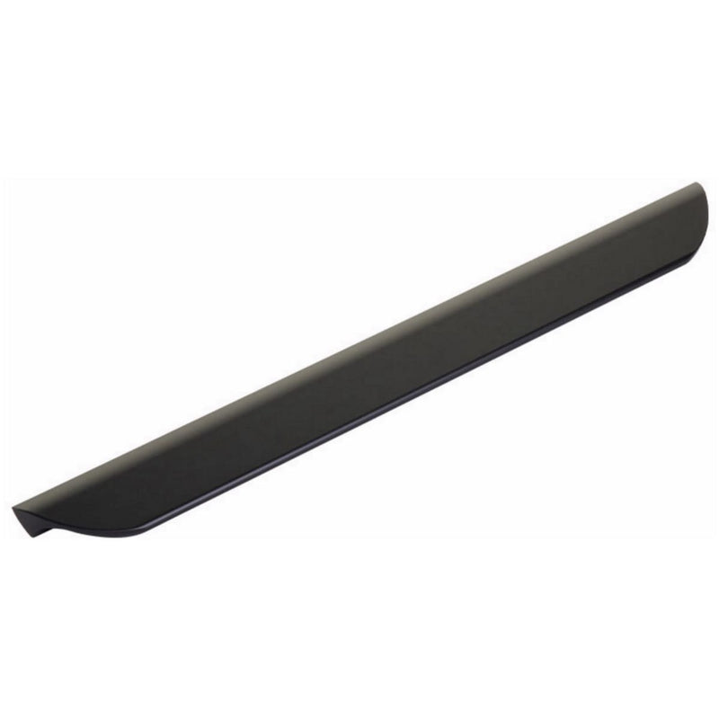 Schaub and Company - 211041-MB - Suave 12-5/8" Center to Center Modern Large Oversized Cabinet Cup Handle / Drawer Cup Pull in Matte Black